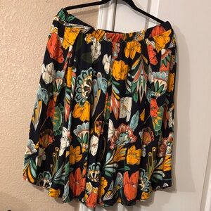 Floral Print Women's Skirt